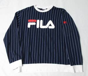 FILA　フィラ　長袖　カットソー　トレーナー