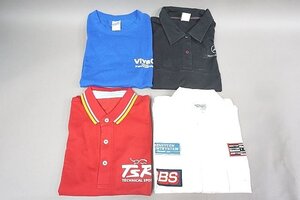 Team TSUCHIYA Vivac Tシャツ / TSR ポロシャツ / ベネトン F1 長袖 Yシャツ 4点セット