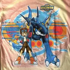 デジモン　ビンテージ　Tシャツ　L-10/12  DIGIMON USA