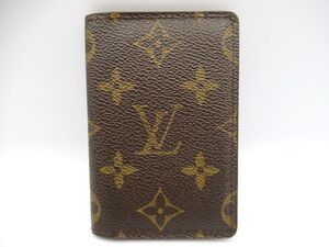 ▲▲中古品 LOUIS VUITTON ルイヴィトン モノグラムライン M61732 オーガナイザー ドゥ ポッシュ カードケース USED 名刺入れ▲▲