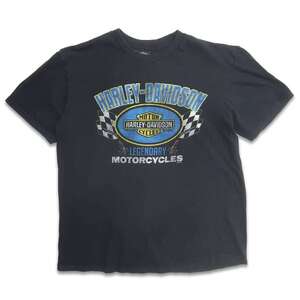 古着 ハーレーダビッドソン HARLEY-DAVIDSON プリントTシャツ ブラック 表記：L　gd402184n w40404