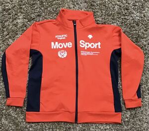 DESCENTE デサント MOVE SPORT ジャージ ジャケット 裏起毛　150サイズ　used