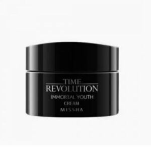 ミシャ　タイム　レボリューション　イモータルユース　クリーム　スキンケア　MISSHA TIME REVOLUTION フェイスクリーム　スパチュラ付き