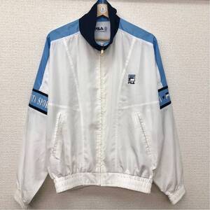 90年代 国内正規品 FILA SPORT ドルマンスリーブ ナイロンジャケット USA 34