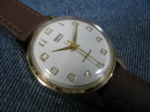 1960年代 SMITHS スミス ブリティッシュウォッチ 英国アンティーク手巻腕時計 稼働極美品 注油済み