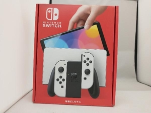 【1円出品】[過剰在庫処分] Nintendo Switch(有機ELモデル) Joy-Con(L)/(R) ホワイト(HEGSKAAAA)