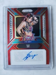 【サイン】2024 Panini Prizm WWE Sensational Signature Autograph Iyo Sky 紫雷イオ イヨ・スカイ サイン 26/99