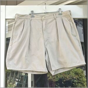 ★ラルフローレン　90s　２タック　コットンショーツ　ショートパンツ　size 38★検 ポロ ビンテージ rrl チノパン バギーパンツ 