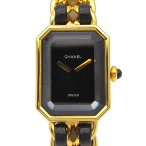 シャネル プルミエールS ブランドオフ CHANEL GP（ゴールドメッキ） 腕時計 GP/革 中古 レディース