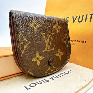 3518【上美品】LOUIS VUITTON ルイヴィトン モノグラム ポルトモネ グゼ 小銭入れ コインケース コインパース ウォレット M61970/882CT