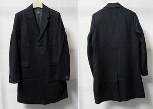 フランス製 APC A.P.C. アーペーセー チェスター コート M 黒