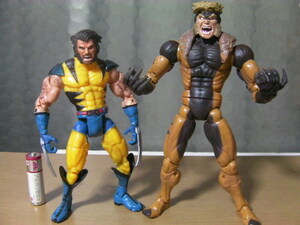 マーベルレジェンド　X-MEN　ウルヴァリン　セイバートゥース　セット