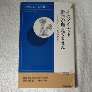 そのダイエット、脂肪が燃えてません (青春新書インテリジェンス) 中野ジェームズ修一 9784413044554