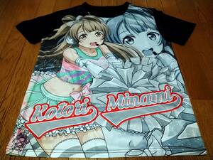 ☆　ラブライブ　南ことり　Tシャツ　Lサイズ　半袖　ブラック　黒色　アニメ　キャラ　グッズ　☆