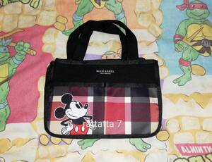 ☆sweet 5月号☆付録☆BLUE LABEL CRESTBRIDGE☆Disney☆Micky Mouse☆Bag☆ブルーレーベル☆ミッキーマウス インテリアバッグ