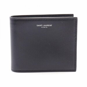 サンローラン EAST WEST WALLET ブランドオフ SAINT LAURENT レザー 二つ折り財布 レザー メンズ