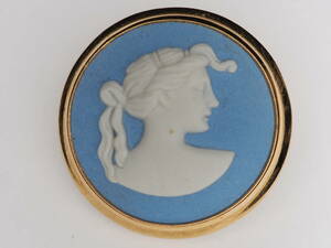 WEDGWOOD ウェッジウッド ブローチ　ゴールド 良品