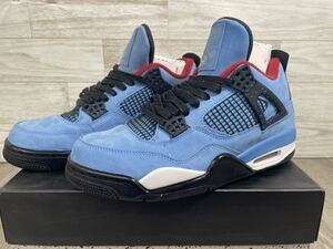 中古　NIKE AIR JORDAN4 RETRO Travis 308497 406 US9 27.0cm