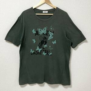 2011AW UNDERCOVER 蜂 蝶 カレッジ Tシャツ 緑 4サイズ アンダーカバー 半袖 カットソー Tee archive 4070533