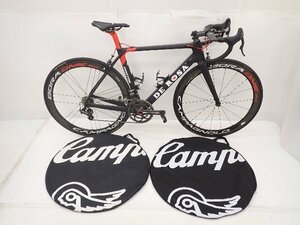 【外観良好】DE ROSA デローザ ロードバイク PROTOS 2017モデル 50サイズ ホイール CAMPAGNOLO BORAONE50 REORD11 EPS搭載 ∽ 6E245-1