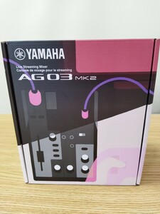 「100円スタート」YAMAHA AG03 MK2　ヤマハ ライブストリーミングミキサー オーディオインターフェース　ライブストリーミング　