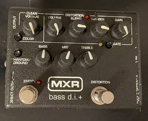 MXR M80 BASS D.I.+ ベース プリアンプ エフェクター ディストーション オーバードライブ 