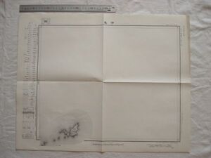 【古地図 昭和20年代】『伊島』五万分一地形図剣山1号 昭和28年発行 地理調査所【徳島 阿南市 離島】