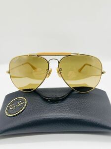 RayBan USA B&L ボシュロム The General RB50. サイズ　62口14 Aviator Outdoorsman The General 中古品