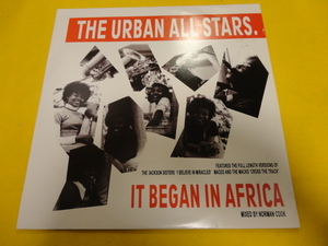 Urban All Stars - It Began In Africa ファンキー・グルーヴィ SOUL 12EP Jackson Sisters / I Believe In Miracles 収録　視聴