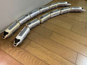 プラレールE3系秋田新幹線こまち中間車増結6両フル編成2本全12両連結仕様