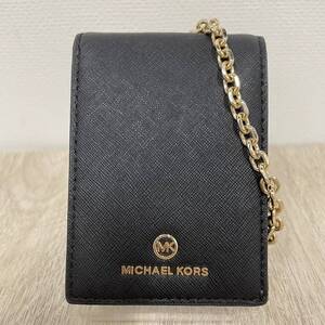 【MICHAEL KORS】マイケルコース★財布 パスケース カードケース ミニ ウォレット チェーンストラップ 32T2GT9N0L 09