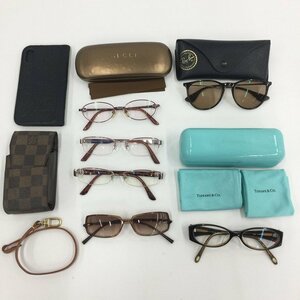 CHANEL / Louis Vuitton / GUCCI / Tiffany&Co. / メガネ サングラス タバコケース ほか まとめ【CFAH2058】