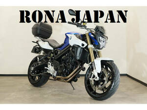 BMW F800R 2015モデル 距離：11,513km ETC・ABS・Rボックス・USB電源 全国配送OK！【ローン可】ロナジャパン