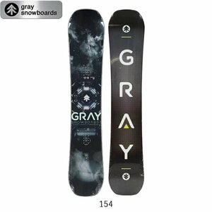 1円スタート SNB/2024 GRAY SNOWBOARDS グレイスノーボード SHRED シュレッド 154/ 日本正規品/スノー スノボ グラトリ