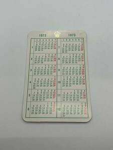 希少品 ロレックス ROLEX 1973年 カレンダー calendar ヴィンテージ アンティーク 付属品 純正品