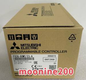 ★Ｔ番号領収書★ 新品 MITSUBISHI/三菱電機 シーケンサ FX3G-60MT/ES-A　PLC　【6ヶ月保証付き】