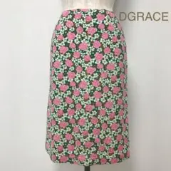 DGRACE ディグレース 花柄 ウール スカート S〜M 新品同様