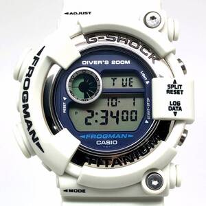 G-SHOCK ジーショック 【ITU7O4A6021K】 DW-8200LG-8 FROGMAN Men in White Gray フロッグマン メンインホワイトグレー 白灰 2000年5月発売