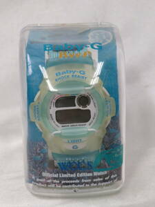 1【時計】　カシオ CASIO　Baby-G　Reef　W.C.C.S.　クロミスブルー　ベビーＧ　BG-370WC-2AT　腕時計　電池切れ　保管品