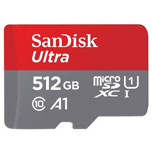 SanDisk microSDXCカード 512GB Ultra UHS-1 A1 R:150MB/s 海外リテール品 SDSQUAC-512G-GN6MN /l