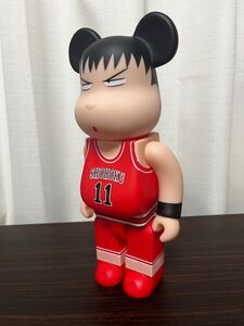 1円スタート　BE@RBRICK slam dunk 流川　楓 11番　400％ bearbrick スラムダンク　ベアブリック　28cm メディコムトイ MEDICOM TOY