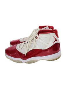 NIKE◆AIR JORDAN 11 RETRO_エア ジョーダン 11 レトロ/27.5cm/RED