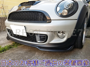 ★BMW MINI R55 R56 R57 クーパーS 後期 カーボン フロント リップ スポイラー GB型 2007-2013☆.