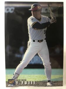 藤井康雄　83 カルビープロ野球チップス　2000 ノーマルカード　　オリックスブルーウェーブ