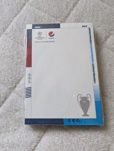 メモ用紙 CHAMPIONS LEAGUE×PEPSI 2019（非売品）