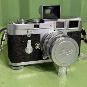  Leica M3-747860 フィルムカメラ ERNST LEITZ WETZLAR ドイツ製 レンズ summarit　1:1.5/5㎝ ＋Leitz WETZLAR 35mm セット 動作未確認