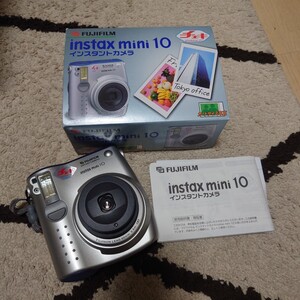 FUJIFILM instax mini 10 チェキ インスタントカメラ