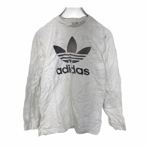 adidas トレーナー サイズ表記146 キッズ アディダス スウェット ホワイト 古着卸 アメリカ仕入 t2102-3137