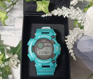 新品同様 G-SHOCK GWF-D1000MB-3JF フロッグマン FROGMAN マスターインマリンブルー ティファニーブルー