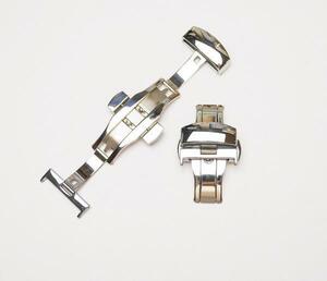 在庫整理　Dバックル プッシュ式 シルバー 22mm